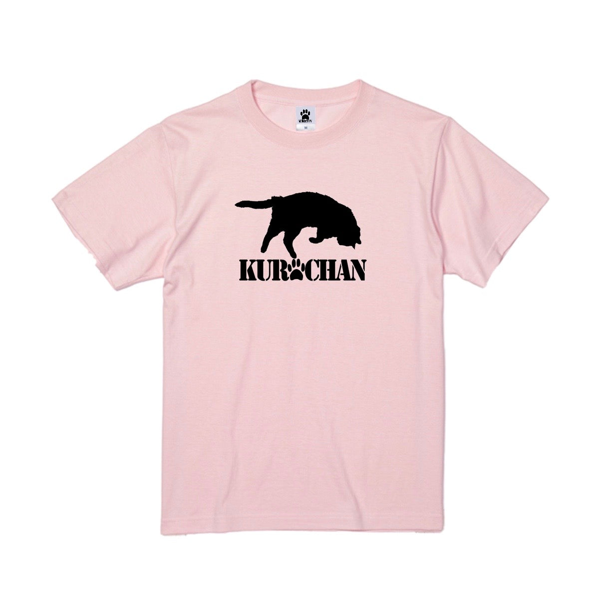 Tシャツ『寝る黒ちゃん』