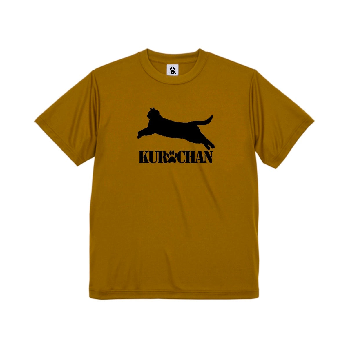 アウトドアTシャツ『飛ぶ黒ちゃん』