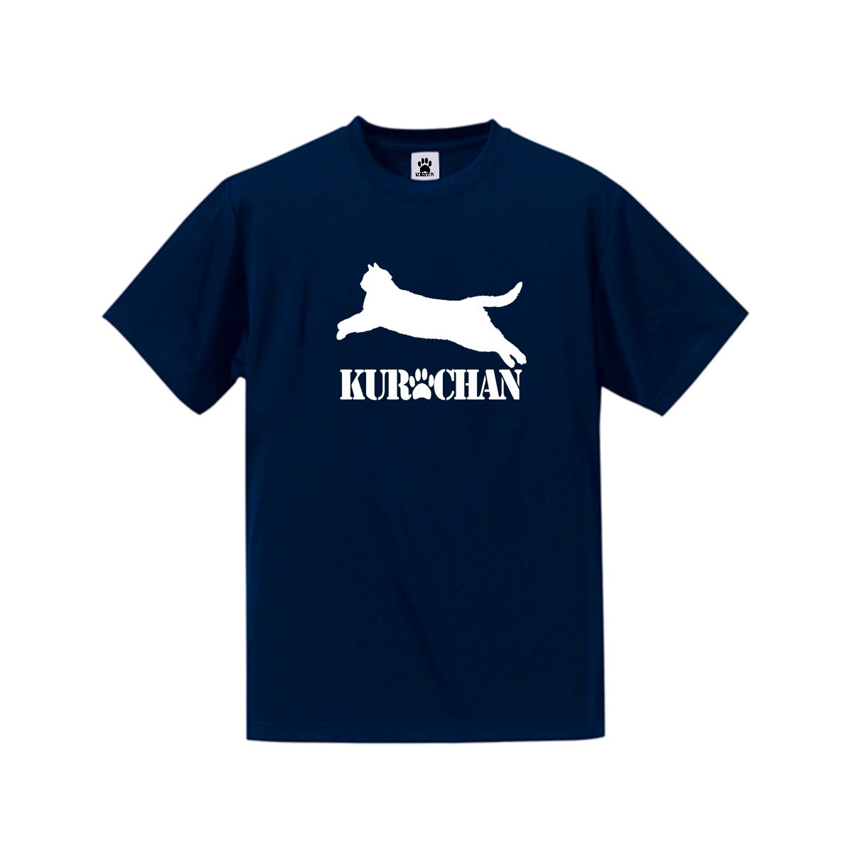 アウトドアTシャツ『飛ぶ黒ちゃん』