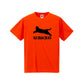 アウトドアTシャツ『飛ぶ黒ちゃん』