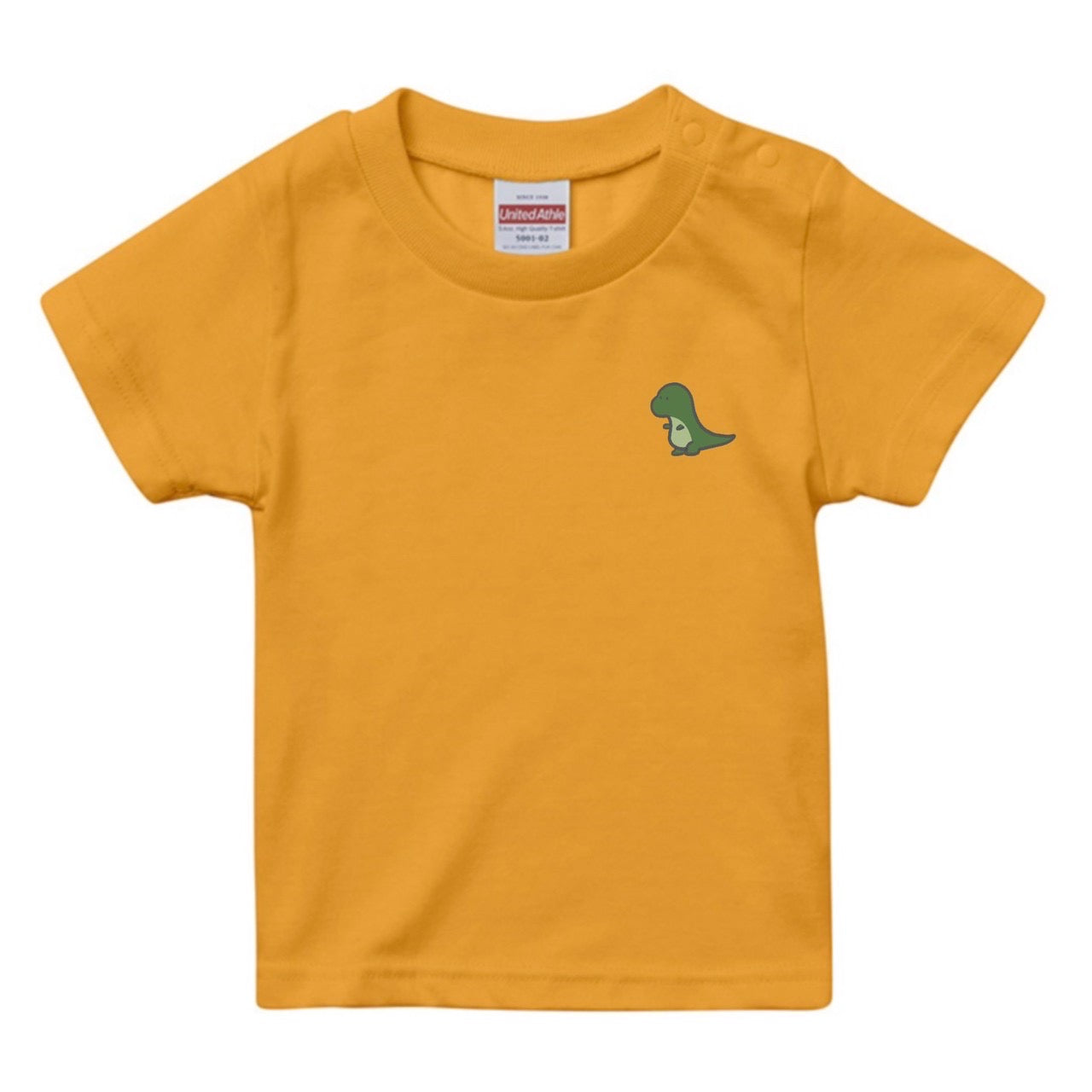 まろお恐竜（緑）刺繍キッズTシャツ – STYLE PROUD LABO